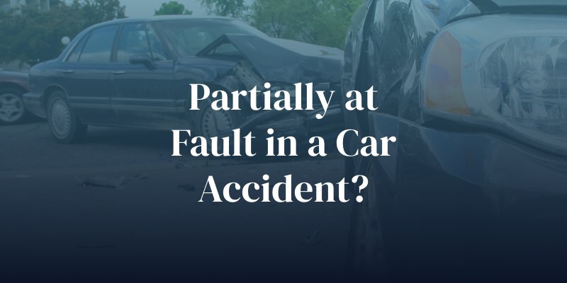 partially at fault in a car accident