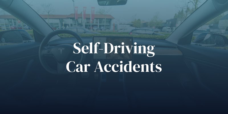self driving car accidents