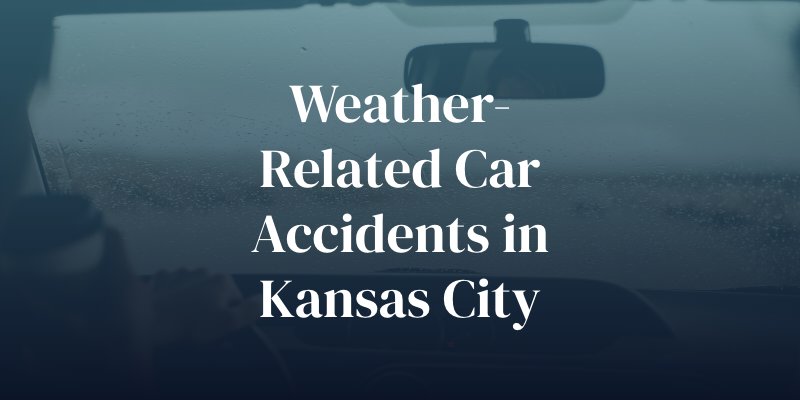 weather related car accidents in kansas city